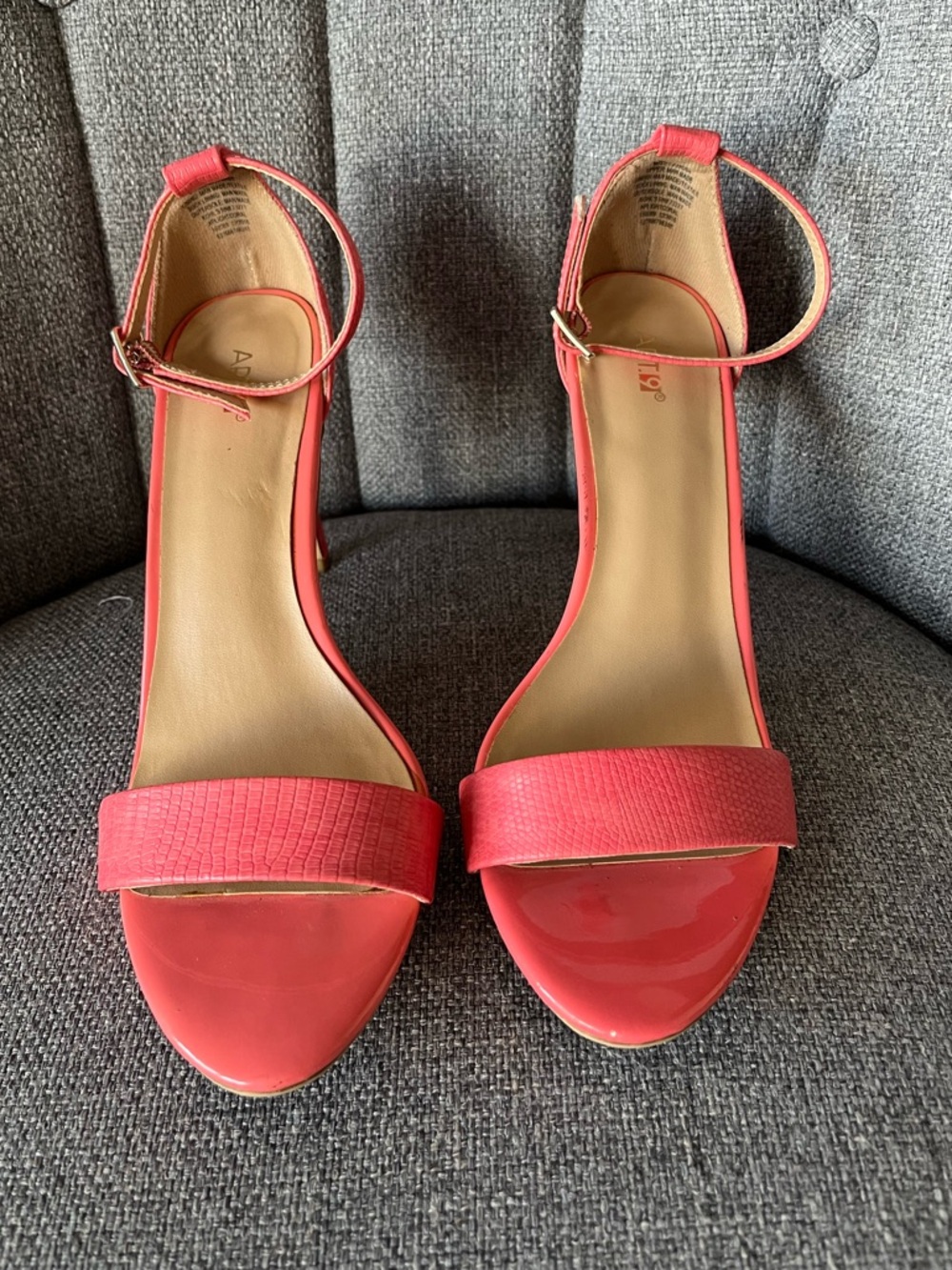 Apt. 9 Coral Ankle-Strap Open-Toe Heels